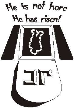 He is not here he is risen